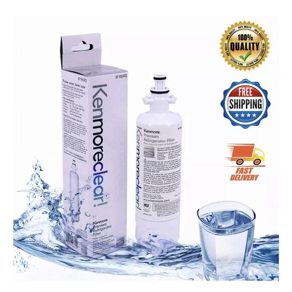 Genuine OEM Kenmore Clear 46-9690 469690 Refrigerator Water Filter ADQ36006102-S - Picture 2 of 6